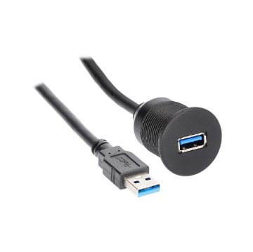 Picture of Install Bay USB 3.0 Charge And Data Flush Mount - Retail Pack
