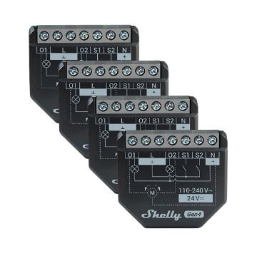 Picture of Shelly 2PM Gen4 UL x4 pack
