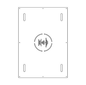 Picture of TruAudio Cerasonar Preconstruction Placeholder for CS-6280-SUB and CS-6280-REFERENCE
