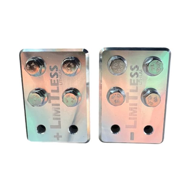 Picture of Limitless Lithium 4 Spot Ring Terminal (Lug Style) Aluminum