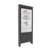 Picture of Chief Impact 55" Outdoor Portrait Kiosk, Samsung OHF/A Series