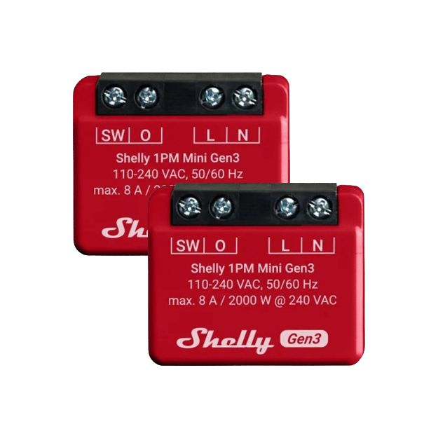Picture of Shelly 1PM Mini Gen3 (2-pk)