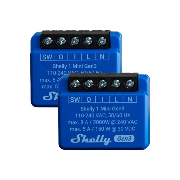 Picture of Shelly 1 Mini Gen3 (Dual pack)