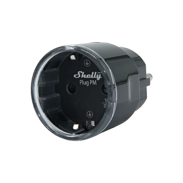 Picture of Shelly Plug PM Gen3 (black)