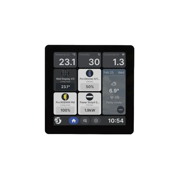 Picture of Shelly Wall Display X1i Black