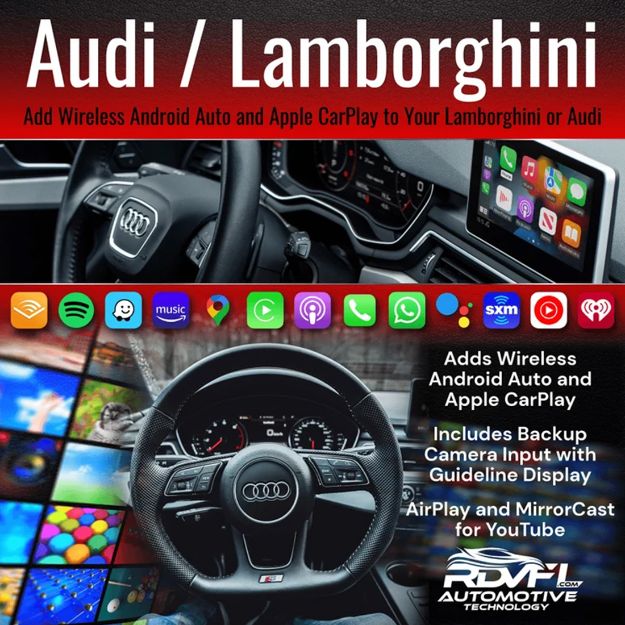 Picture of RDV Wireless CarPlay/Android Auto for Audi Q3 WITH Navigation