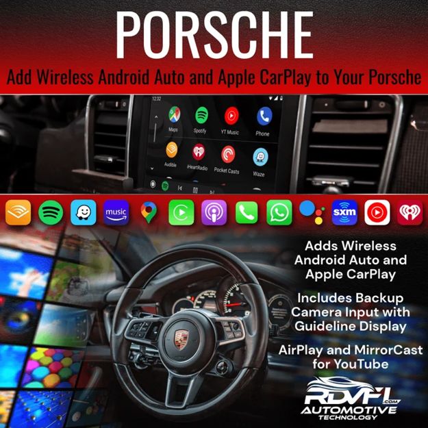 Picture of RDV Porsche: 911 (2009-2012), Boxster (2009-2012), Cayman (2009-2012), Cayenne (2009-2010)
