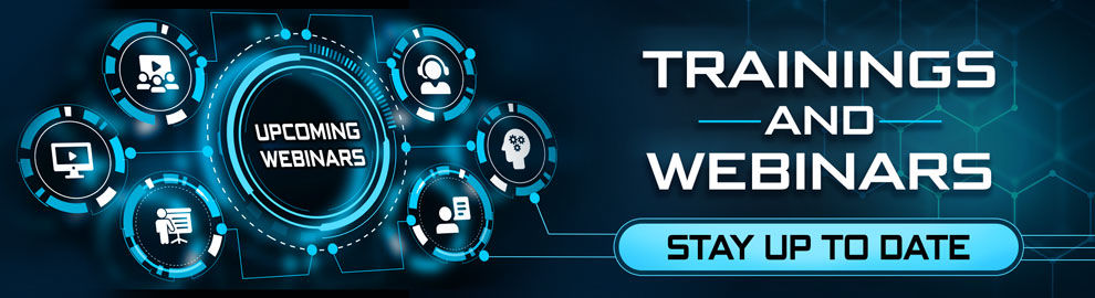 Training and webinars
