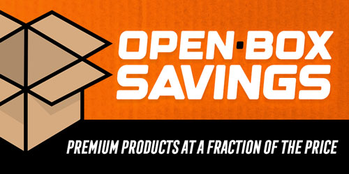Open Box Savings