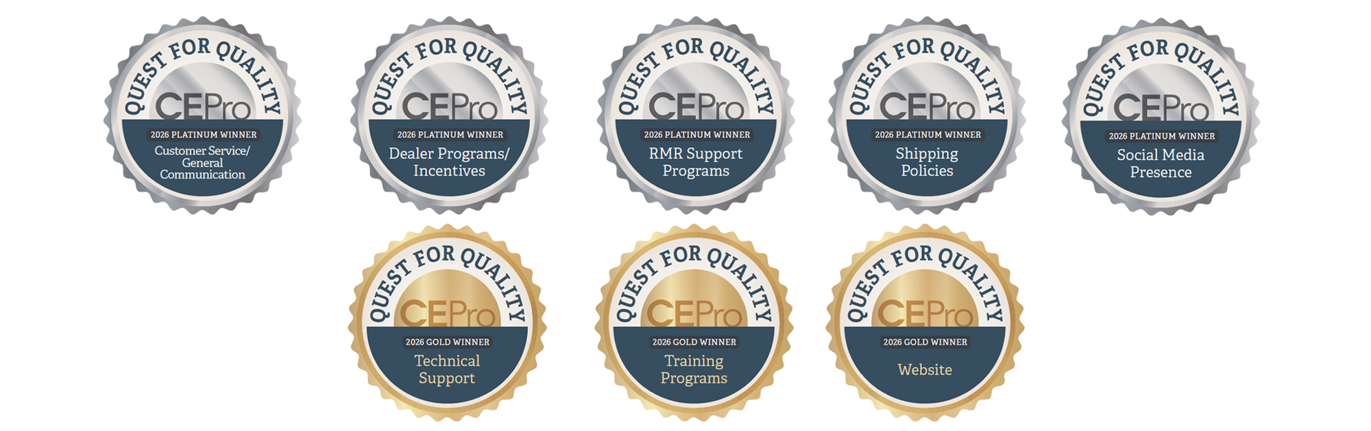 CEPro Quest for Quality Awards