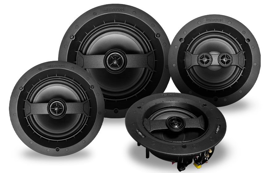 Red Atom family of speakers