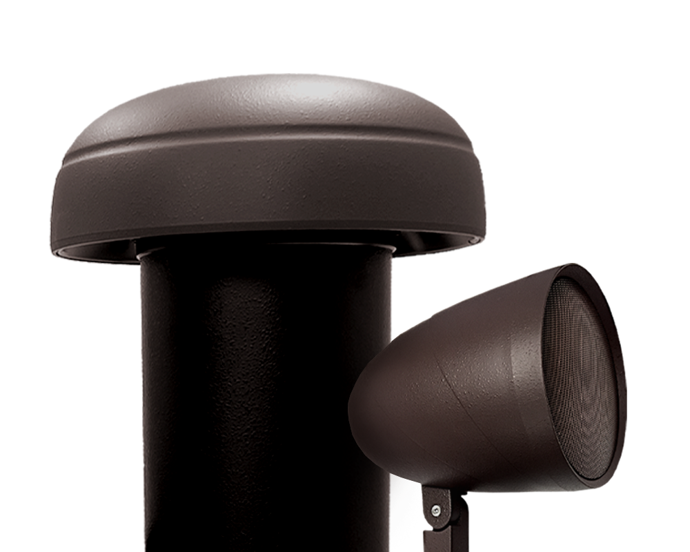 Landscape speaker and subwoofer