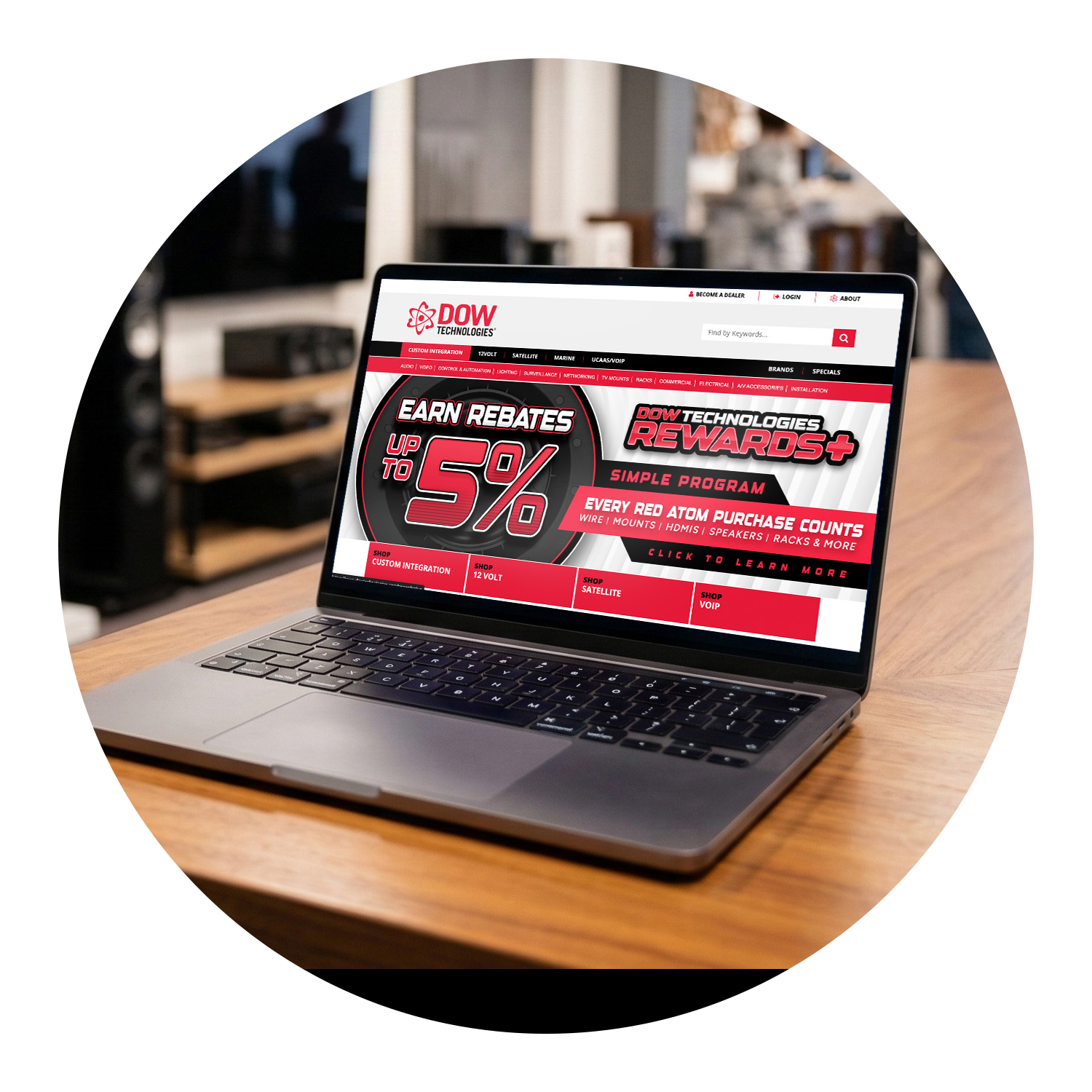 DOW website