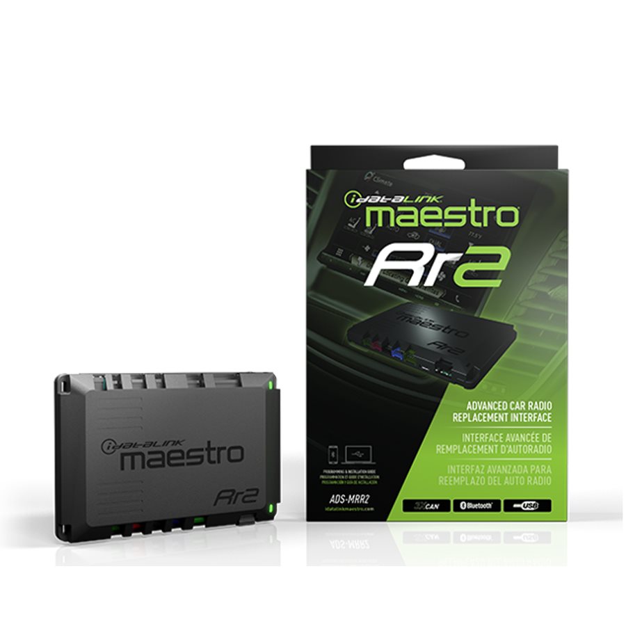 Idatalink Maestro RR2 Universal Radio Replacement and Steering Wheel