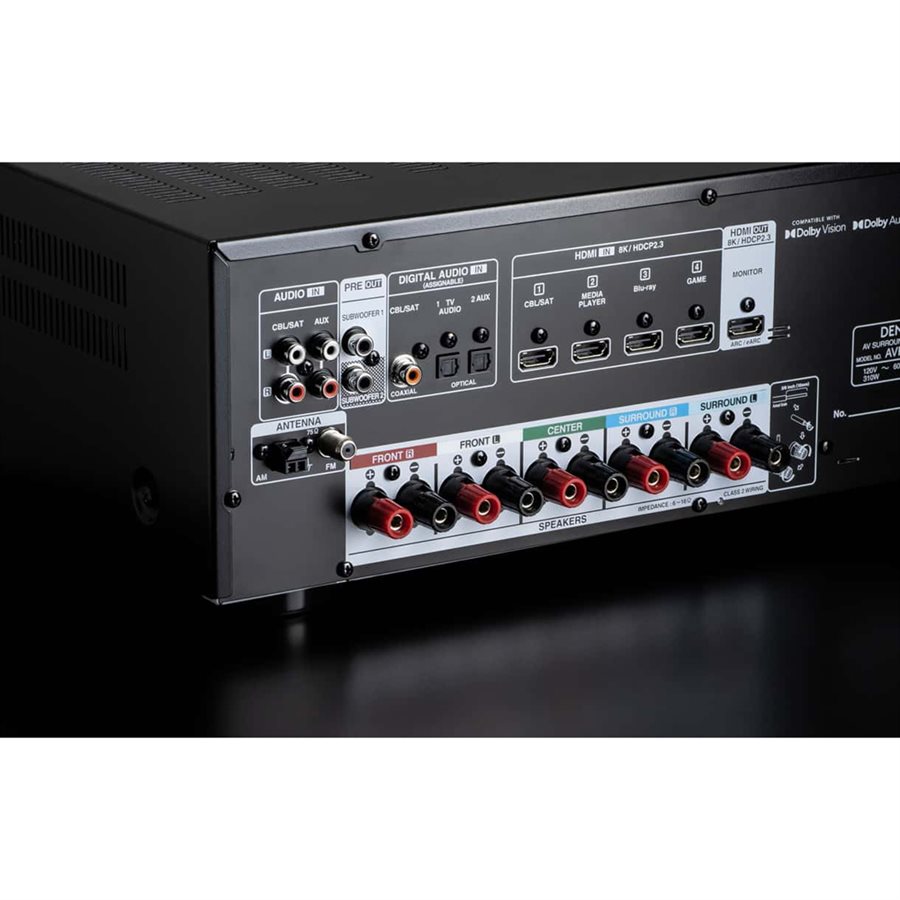 Denon 5.2 Receiver with Bluetooth Technology