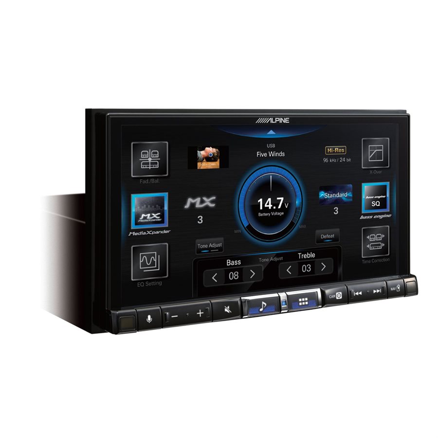Alpine 7" Double DIN Head Unit