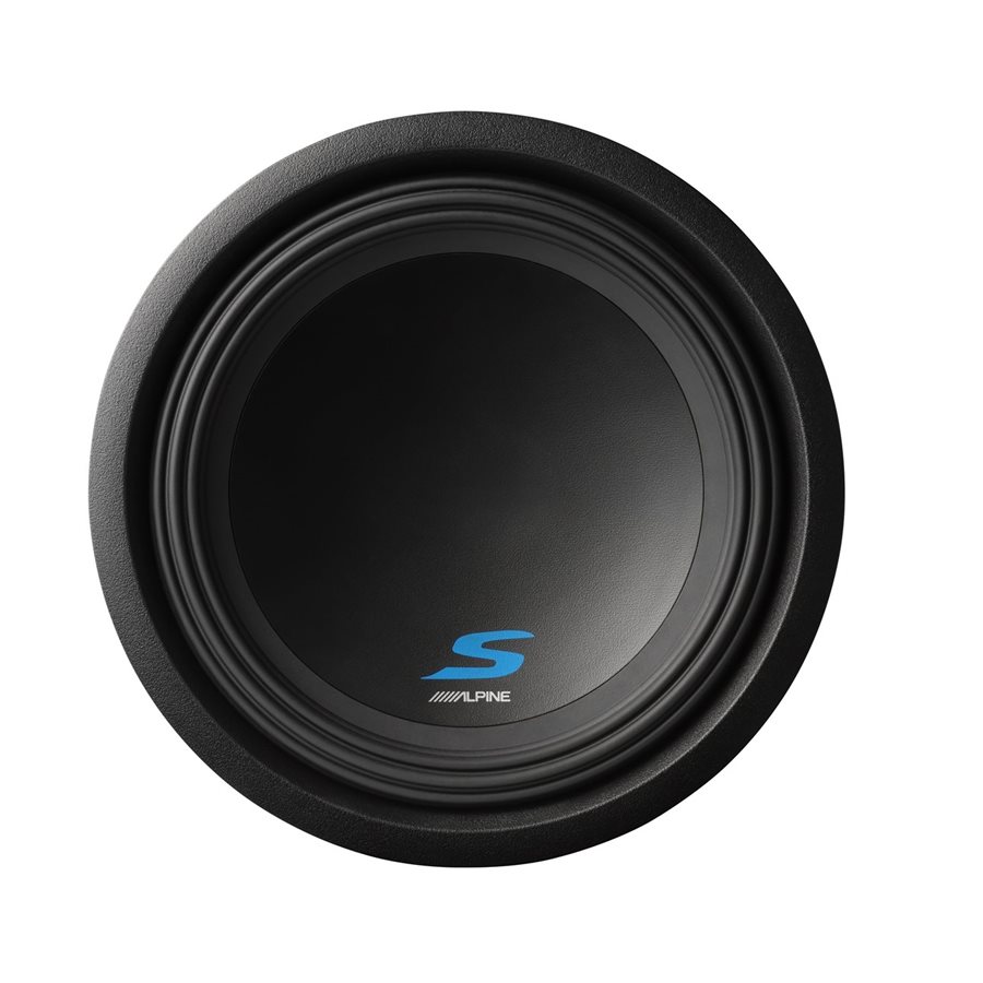 Alpine 10" Subwoofer Sseries w / Dual 4Ohm Voice Coils